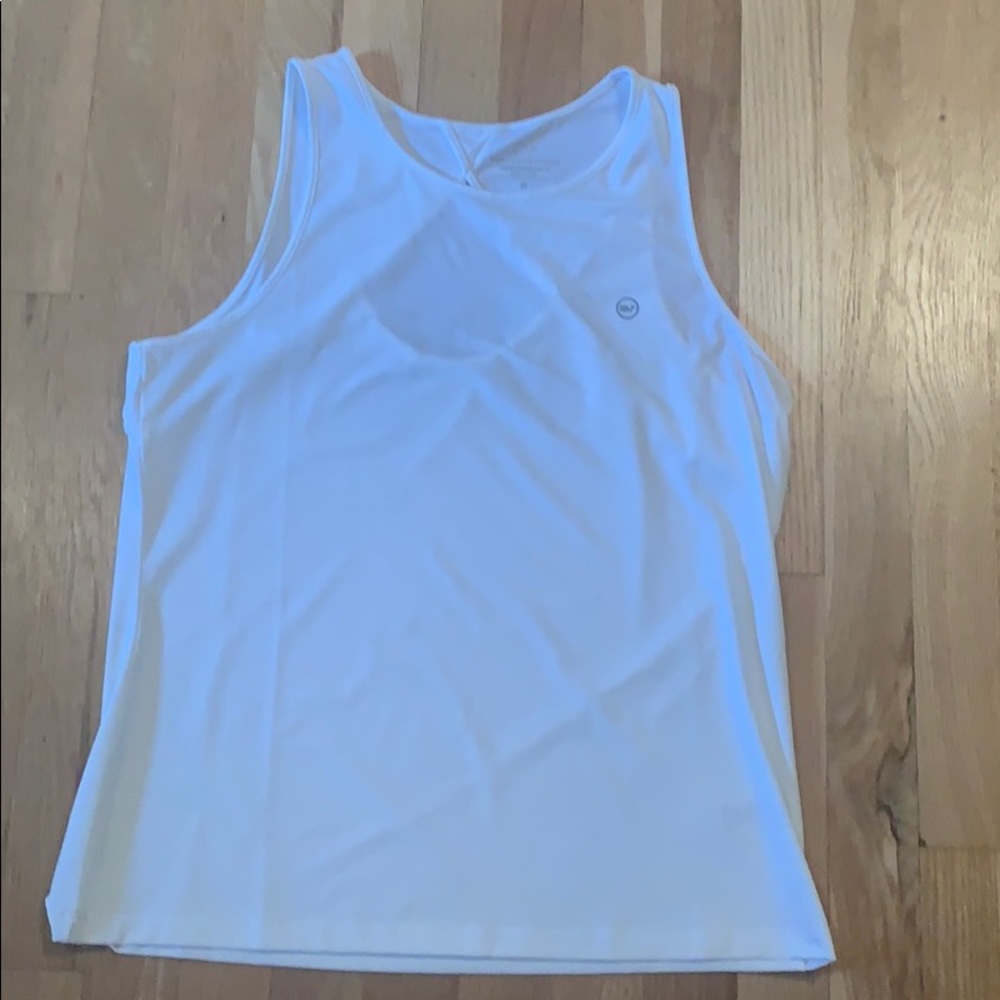 A white tank top